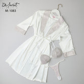 Robe with Bra & Panty Set